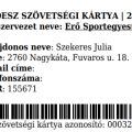 szövetségi kártya 32A90